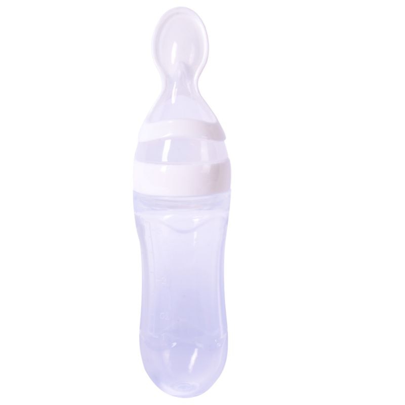 Biberon avec cuillère pour nouveau-né | EasyBottle™ - Bibounet
