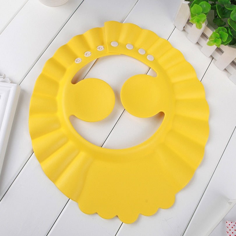 Visière chapeau pour douche bébé I ShampooCap™ - Bibounet
