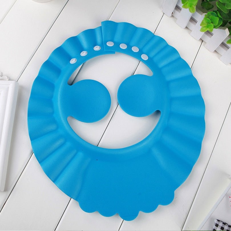 Visière chapeau pour douche bébé I ShampooCap™ - Bibounet