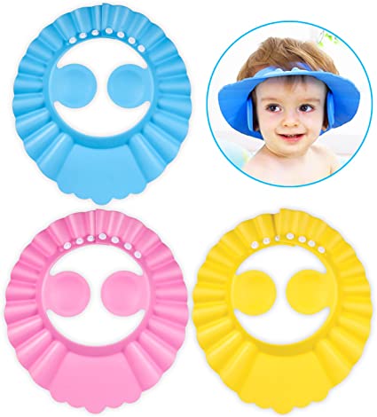 Visière chapeau pour douche bébé I ShampooCap™ - Bibounet